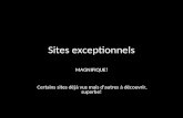 Sites exceptionnels