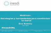 Webinar Monitorizacion para Inesdi- Abril 2016 - Eva Romeu