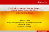 Critical Process Control Points Anton Paar VLB China
