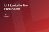 Webinar: Solr & Spark for Real Time Big Data Analytics