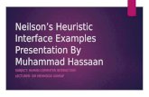 Neison,s Heuristic Examples