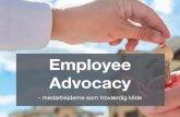 Headstart Network morgenseminar 13/9 2016: Employee Advocacy