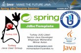 Bartın Üniversitesi - Spring JdbcTemplate