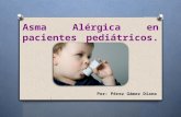 Asma alérgica en pacientes pediátricos