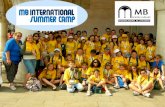 Presentazione MB Internation Summer Camp ita