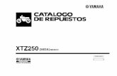 Catálogo de partes XTZ250