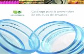 Catálogo para la prevención de residuos de envases.