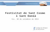 Sant Cosme i Sant Damià - Premis Sanitat Osona 2016