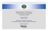Department of Energy's