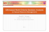 GIS-based Multi-Criteria Decision Analysis