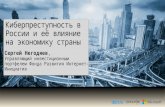 Sergey Negodyaev - Cybercrime in Russia and its impact on the economy