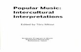 Popular Music ; Intercultural Interpretations