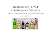 Марія Лісовська “Особливості SMM алкогольних брендів.”