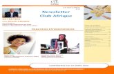 Newsletter du 22 mars  2016 club Afrique IAE Paris ALUMNI