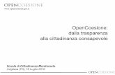 OpenCoesione: dalla trasparenza alla cittadinanza consapevole