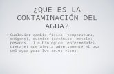 Agua (contaminación)