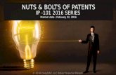 Nuts & Bolts of Patents