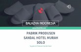 Pabrik Produsen Sandal Hotel Murah Solo