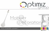Catalogue optimiz group mobilier et decoration sept. 2015