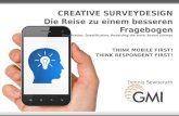 Think mobile and respondent first - German version