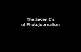 Seven C's of photojournalism
