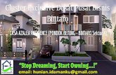 Dijual Rumah Murah 2017 Casa Azalea Residence Bintaro Sektor 4 Pondok Betung (Dekat Mall, Dekat Toll, etc ) | Rumah Modern Minimalis | Rumah Murah Nyaman Strategis | Sisa 4 Unit Lagi
