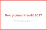 Rekrytoinnin trendit 2017 – Webinaari 4.1.2017