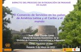 El Comercio de Servicios en los países de América Latina y el ...