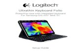 Ultrathin Keyboard Folio - Logitech