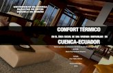 CONFORT TÉRMICO CueNCa-eCuadOR