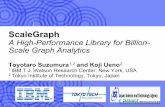 ScaleGraph - A High-Performance Library for Billion-Scale Graph Analytics