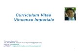 Curriculum Vitae Vincenzo Imperiale