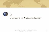 Forward és futures árazás