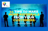 11 tips to make more referrals from your customers