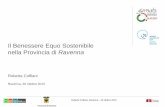 Il Benessere Equo Sostenibile nella Provincia di Ravenna - Roberta Cuffiani