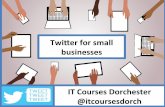 Twitter for Small Businesses