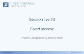 Session live #3 - Fixed Income