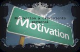 Motivacion personal