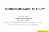Bridging Research to Policy