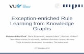 Exception-enrcihed Rule Learning from Knowledge Graphs