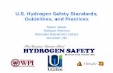U.S. hydrogen safety standards, guidelines, and practices