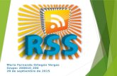 Presentación RSS