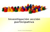 Investigación acción participativa.