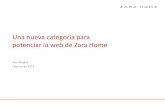 Zara home Inspirational categorie