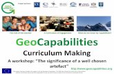 GeoCapabilities: curriculum making workshop