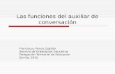 Las funciones del auxiliar de conversación 15 16