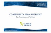 Adwebmaroc community management