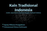 Prakarya Kelas 10 Kain Tradisional Indonesia (Jambi, Jatim, Sulteng, Sulsel)