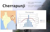 Varför regnar det så mycket i Cherrapunji?