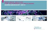 berliner institut für gesundheitsforschung jahresbericht 2014